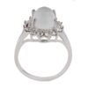 Dur-e Najaf Silver Ring For Women Engagement Bliss