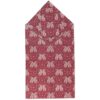 Persian Termeh Prayer Mat Luxury Islamic Thin Sajadah Paisley Red