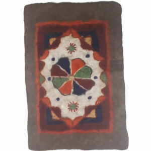 Persian Wool Felt Rug 100% Natural and Handmade Kiyan