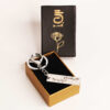 Steel Persian Keychain - Romantic Calligraphy Take Care Model
