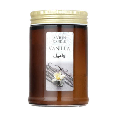 Vanilla Scented Container Candle – Paraffin Wax Candle for Gifting, Home Decor & Relaxation