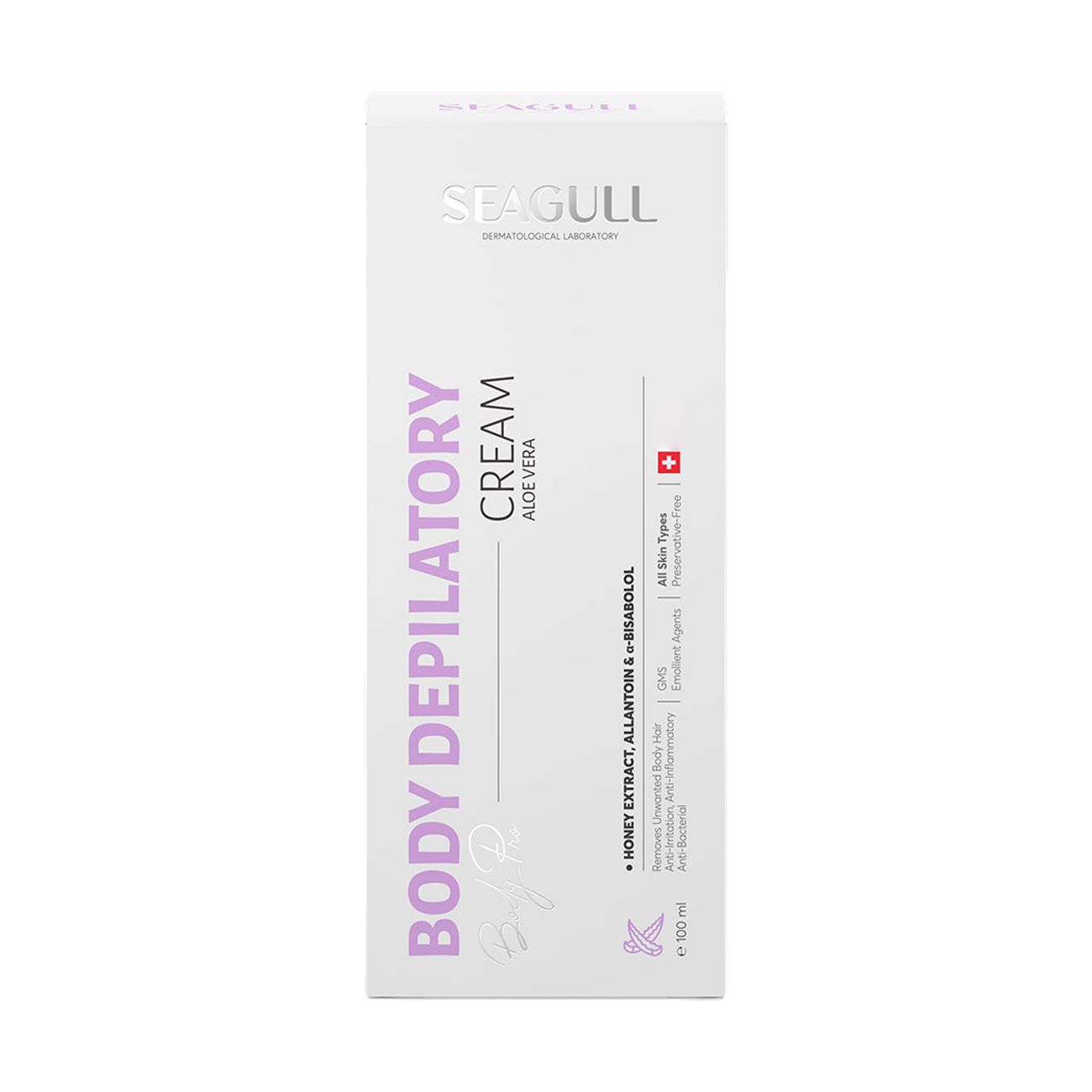 Seagul Body Beauty Hair Removal Cream, 100 ml (3 Pcs)