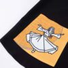 Set of Dress & Neck Scarf for Women with Calligraphy Design