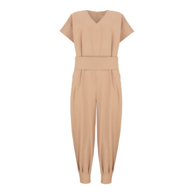Women's Short Sleeve Jumpsuit for Comfortable Casual and Everyday Wear Model Tianaz