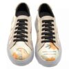 Graffiti Print Sneakers - Women's Chic Casual Shoes Model Horse