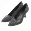 Women's Natural Leather High Heels Shoes Model Bantel