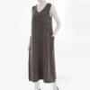 Women's Sleeveless Blazer with Two Pockets