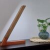 Minimalist Handcrafted Wooden LED Desk Lamp – Reading Task Light