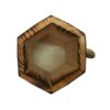 Wooden Makeup Cup Brush Holder Natural Wood Handcrafted