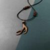 Wooden Necklace Handcrafted Model Deer Antlers