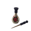 Wooden Persian Surma Dani Handmade for Keeping Kohl (x2)