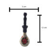 Wooden Persian Surma Dani Handmade for Keeping Kohl (x2)