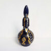 Wooden Persian Surma Dani Kohl Holder Traditional Navy Blue (x2)