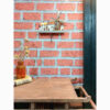 Wooden Wall Key Holder with Cottage Design