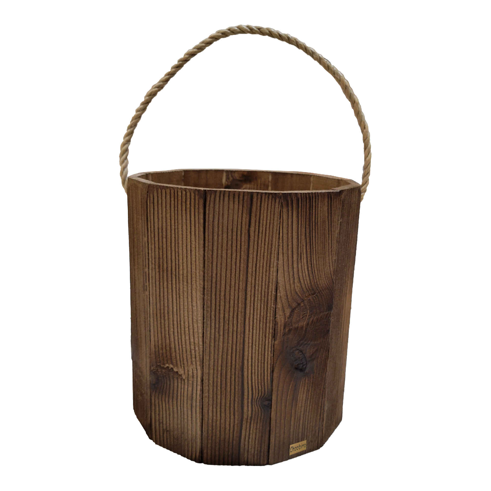 Wooden Waste Basket & Tissue Box Set – Linda