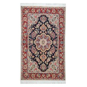 Authentic Persian Prayer Rug Hand-Knotted & Luxurious Sajada Kurush