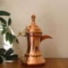 Hammered Copper Dallah Coffee Pot – Authentic Arabic Qahwa Maker, Bita Model