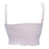 Crochet Crop Top for Women Handwoven Model Rainbow