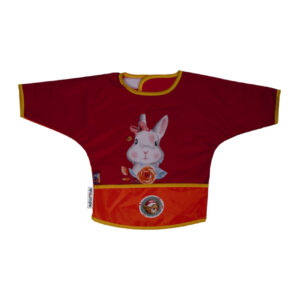 Baby Bib with Sleeves Model Rabbit