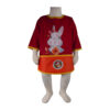 Baby Bib with Sleeves Model Rabbit