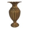 Traditional Handcrafted Decorative Brass Vase, Featuring Ornate Details for Classic and Timeless Home Decor