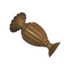 Traditional Handcrafted Decorative Brass Vase, Featuring Ornate Details for Classic and Timeless Home Decor