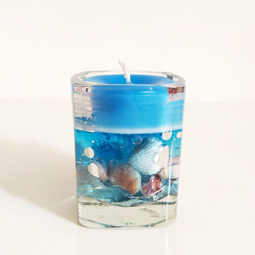Sea and Beach-Inspired Container Candle – Paraffin Wax Coastal Candle for Home Decor & Relaxation