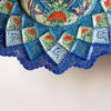 Decorative Minakari On Copper Wall Plate Hand-Painted Enamelwork Floral