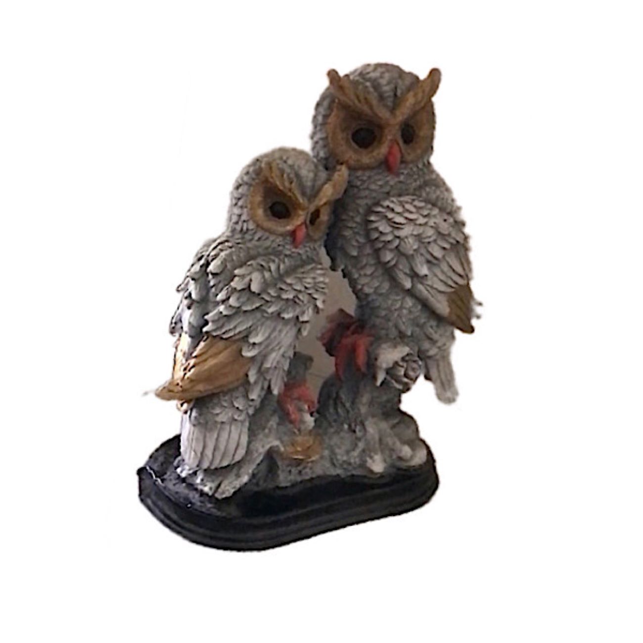 Decorative Owls Figurine – Artisan Decor Piece