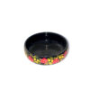 Decorative Pottery Bowl Artistic in Floral Design for Home Decor