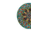 Decorative Pottery Plate In Persian Minakari Handmade Wall Decor