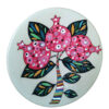 Decorative Pottery Wall Plate in Minakari Persian Handicraft Pottery Art