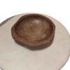 Decorative Wooden Bowl Hand Carved Made of Walnut Wood