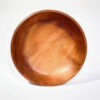 Decorative Wooden Bowl Made of Beech Wood in Rustic Style