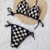 Delicate Handcrafted Crochet Bikini Set Bra & Thong for Women