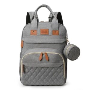 Diaper Bag with Side Pockets for Baby Accessories Model Bed Convertible
