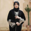 Embroidered Loose Fit Abaya for Muslim Women