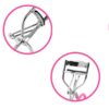 Eyelash Curler with Spring-Loaded and Refill Pads Eyelash Tool