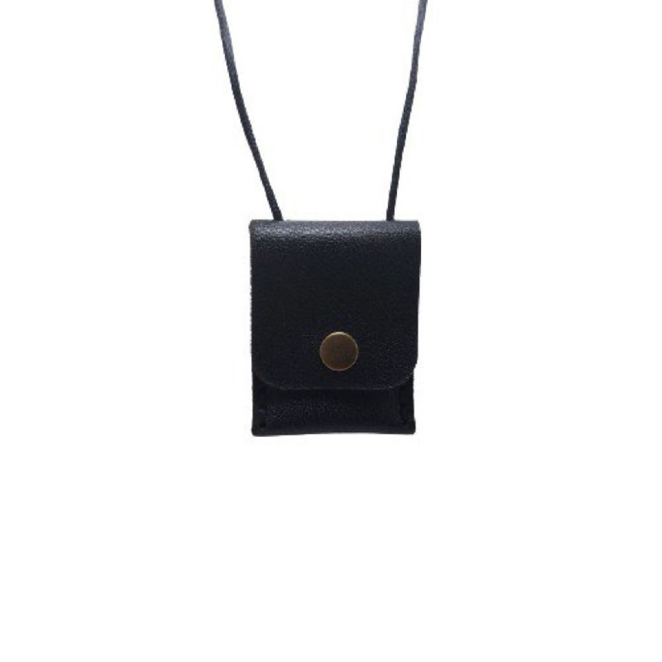 Taweez Neck Pouch – Genuine Leather Amulet Holder – Spiritual Protection