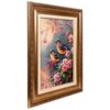 Hand-Knotted Persian Pictorial Rug from Tabriz Bird