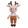 Amigurumi Crochet Stuffed Deer Animal for Kids – Soft & Cuddly Plush Toy