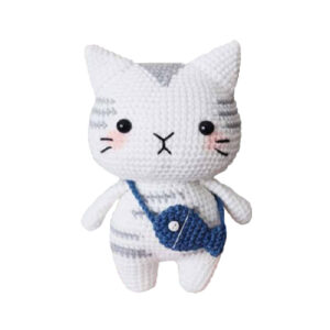 Amigurumi Crochet Stuffed Cat Animal – Perfect Birthday Gift for Kids