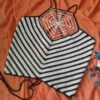 Spider Web Crochet Crop Top - Handwoven White Boho Design