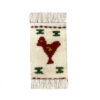 Handwoven Persian Kilim Coasters 3-Pack – Bird Design Rectangular