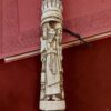 Iranian Ethnic Antique Forty-Faced Dervish Cane