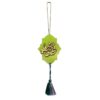 Islamic Car Rear View Mirror Pendant Adorned with Ya Sahib Al Zaman