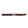 Islamic Copper Bracelet in Leather with Ya Zaynab Calligraphy for Women