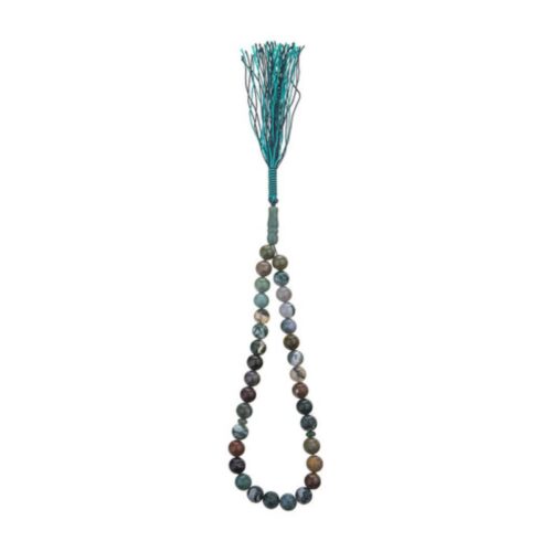 Islamic Jasper Rosary Crafted with 33 Prayer Beads Tasbih