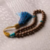 Islamic Karbala Tasbih with Khak-e-Shifa 33 Prayer Beads for Shia Moslem