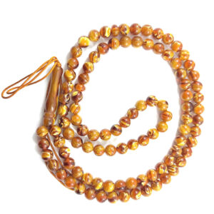 Islamic Sandalus Resin Rosary Crafted with 101 Prayer Beads Tasbih Misbaha